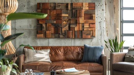 Bold and eyecatching this embossed wood wall art brings texture and dimension to any room in your home.
