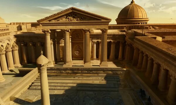 Timeless Ancient Ruins in Majestic Decay

