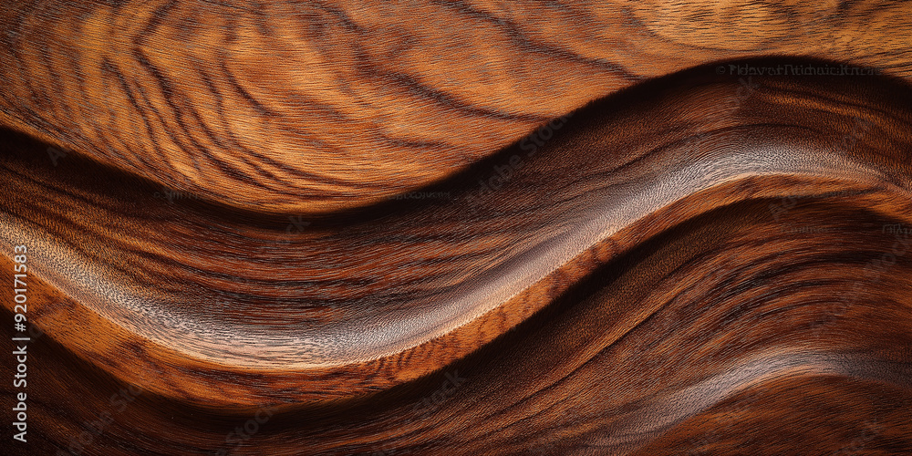 Poster elegant dark wood texture background showing wavy grain pattern