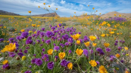 Obraz premium Wildflowers in Bloom