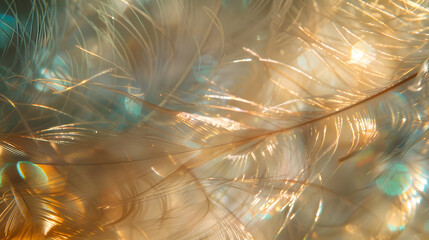 Fototapeta premium A colorful, abstract image of a flower with a lot of detail. 