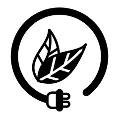 Green Energy Solid Black