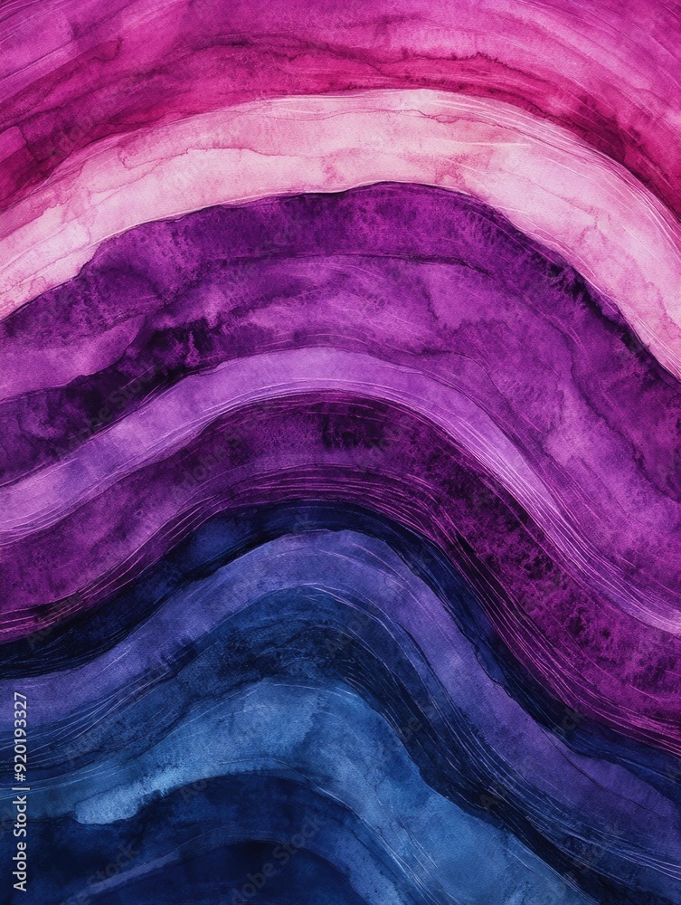 Poster breathtaking abstract digital artwork featuring a mesmerizing composition of organic fluid watercolo