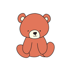 baby bear different pose. baby bear sleep on clous, bear cooking cakes, bear on blank banner, bear eaten soup, bear happy picnic, 