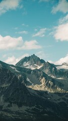 Fototapeta premium Beautiful landscape of green mountains in Riale, Italy on a sunny day.