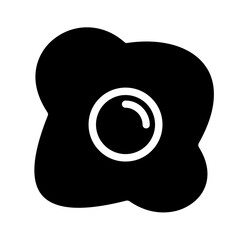 egg food icon design glyph
