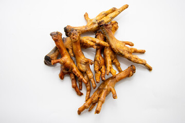 Patas de pollo deshidratadas 