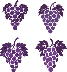 Grapevine Cluster Icons