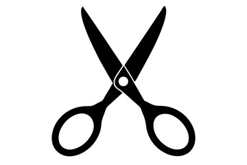 Scissors icon, collection scissors vector silhouette