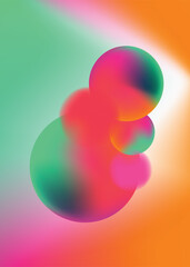 Vertical Vibrant gradient background vector. Abstract trendy modern design wallpaper for landing page, covers, Brochures, flyers, Presentations,Poster, Banners. Vector art illustration.