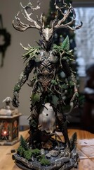 Fototapeta premium Fantasy Creature Statue.