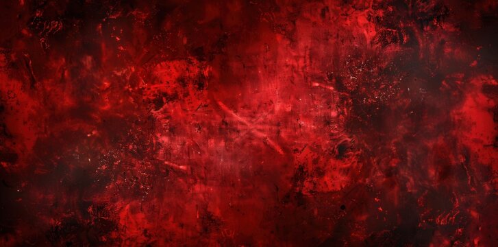 Bold Red Elegance. Minimalist concept