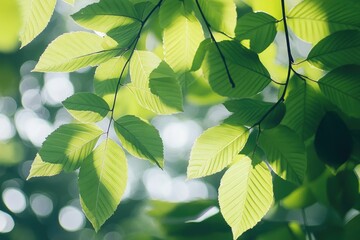Close-up of tree leaves
