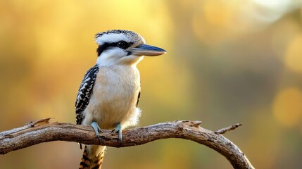 Kookaburra Perched on a Branch