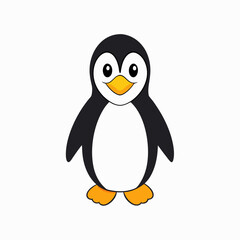 Fototapeta premium Penguin vector art Illustration 