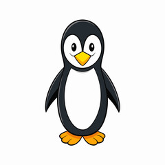 Fototapeta premium Penguin vector art Illustration 