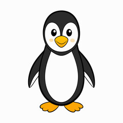 Penguin vector art Illustration 
