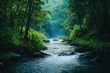 Obraz premium Forest Stream