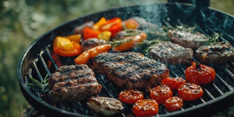 Close-up of grilled food