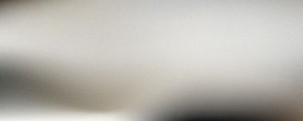 Black white grainy noisy gradient wave background smooth textured header banner poster backdrop design copy space. Suitable for graphic design material.