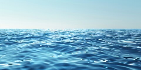 Fototapeta premium Serene Water Ripples. Tranquil Water Background