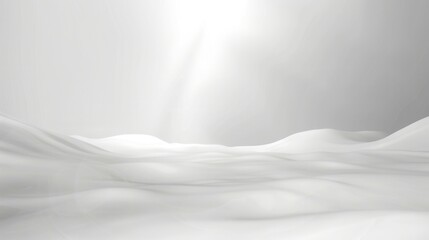 Fototapeta premium Minimalist Elegance. Clean and simple white background with high level of detail.