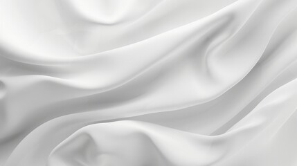 Obraz premium Minimalist White Elegance. Clean and high detailed plain background concept