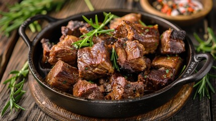 Braising: A technique that starts with searing meat and then slow-cooks it in liquid. This mix of dry and moist heat makes tough cuts tender and full of rich flavor.
