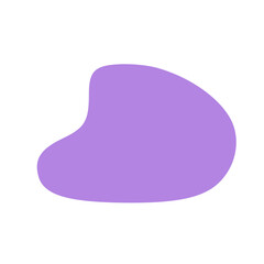 Blob Shape Abstract Button