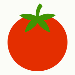 Tomato icon vector art Illustration 