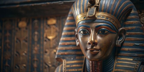 Obraz premium Unveiling the Majesty of Ancient Egyptian Pharaohs