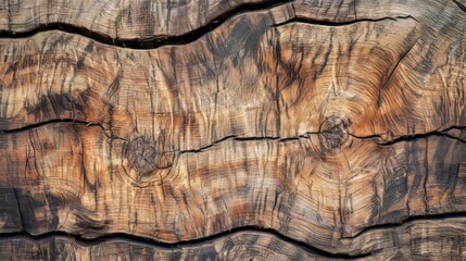 Naklejka premium Raw Wood Texture Background for Design and Crafting Generative AI