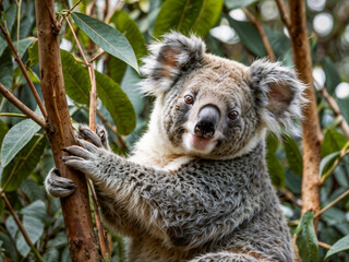 Obraz premium koala in tree