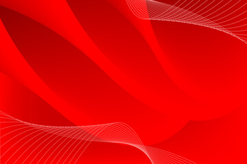 Red and line background vector