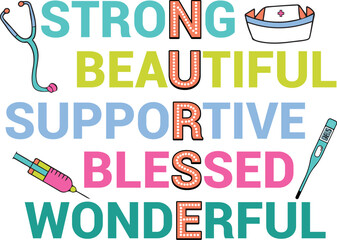 retro nurse sublimation