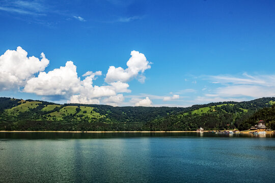 Bicaz Dam Barajul Bicaz  Lake - Eastern Carpathians - Romania - Europe