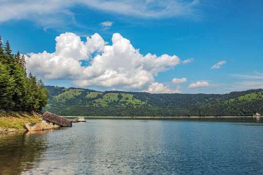 Bicaz Dam Barajul Bicaz  Lake - Eastern Carpathians - Romania - Europe