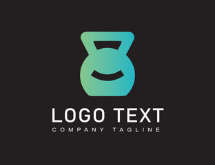 Abstract logo with minimalist icon design