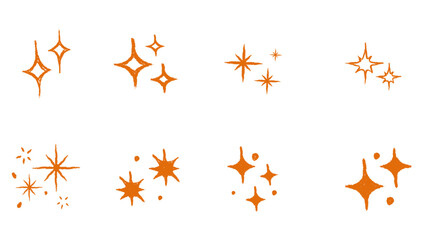 Naklejka premium Sparkle Decorative Aesthetic SET