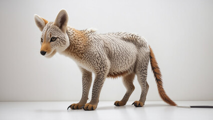 Fototapeta premium Animal with white background