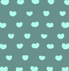 ハート柄の手描きの背景画像イラスト17