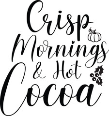 Fall SVG typography Vector Design