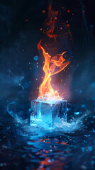 The combination of ice and fire