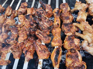 grilled chicken legs