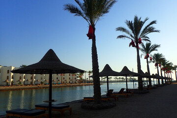 Egypt beach Red Sea Hurghada