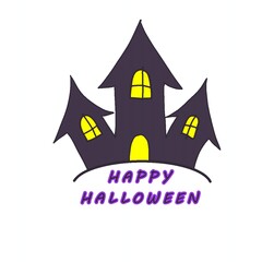 ハロウィンのお城