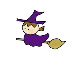 ハロウィンの魔法使い