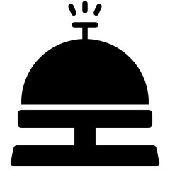 reception bell icon