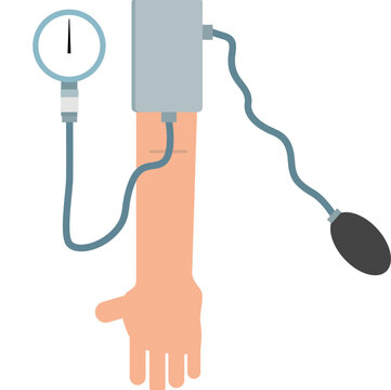 blood pressure check, arm, medical equipment clip art preview