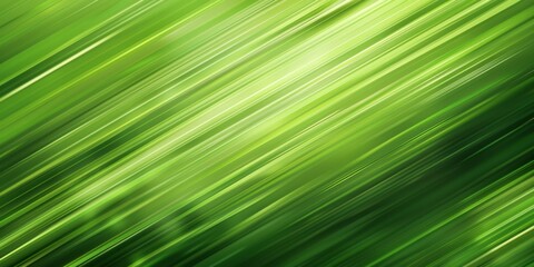 Fototapeta premium An engaging abstract depiction of lush green grass featuring dynamic lines, rich textures, and vibrant forms